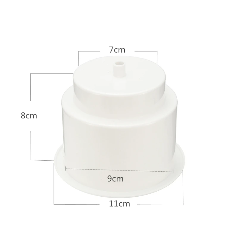 Встраиваемый пластиковый подстаканник для напитков с отверстием для лодки, автомобиля, морского автофургона (белый), 3 шт.