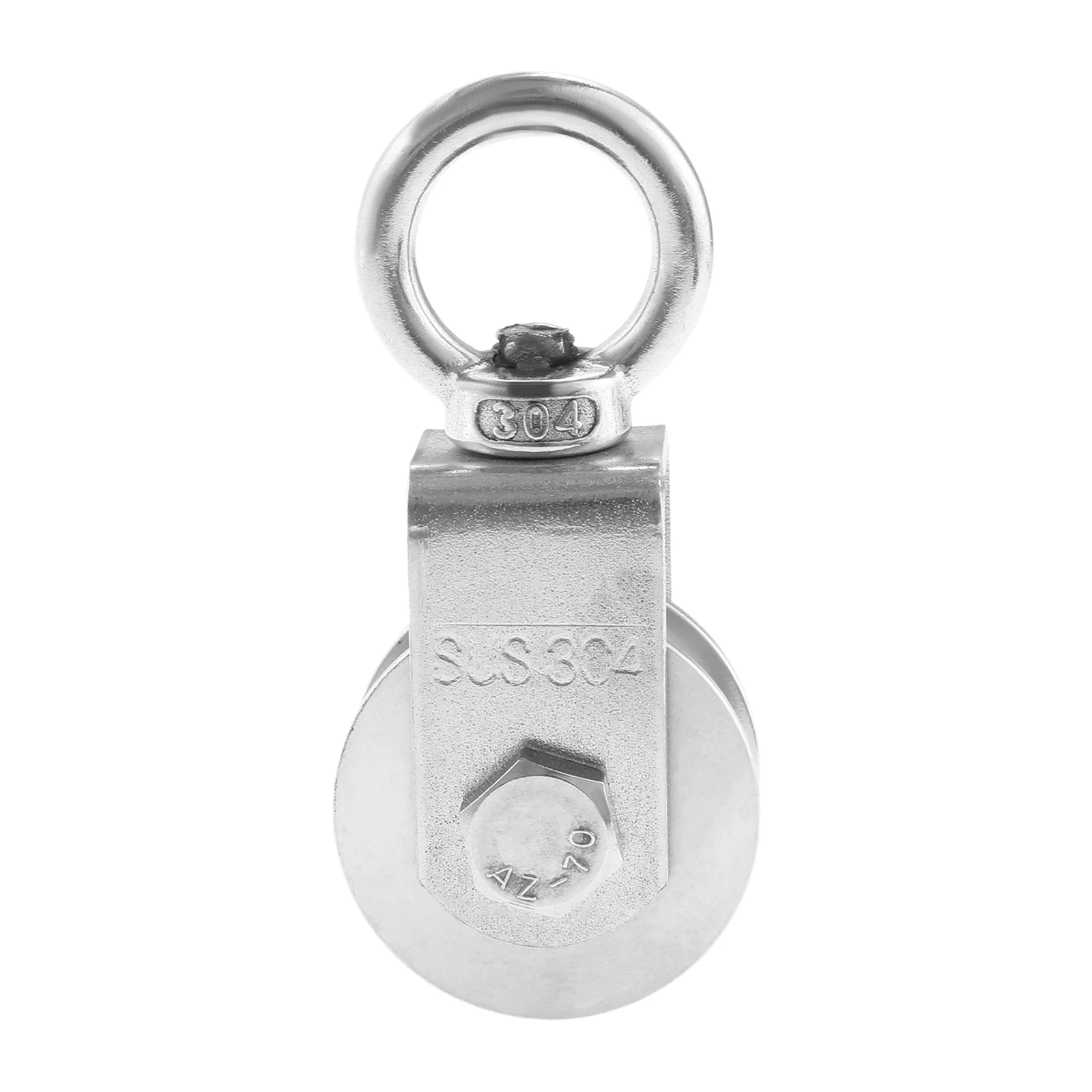 1Pc Cable Pulley Wheel Swivel Pulley for U Groove with Ball 360 Degree Rotation for Gym Equipment,Clothesline 30/48/58/68mm
