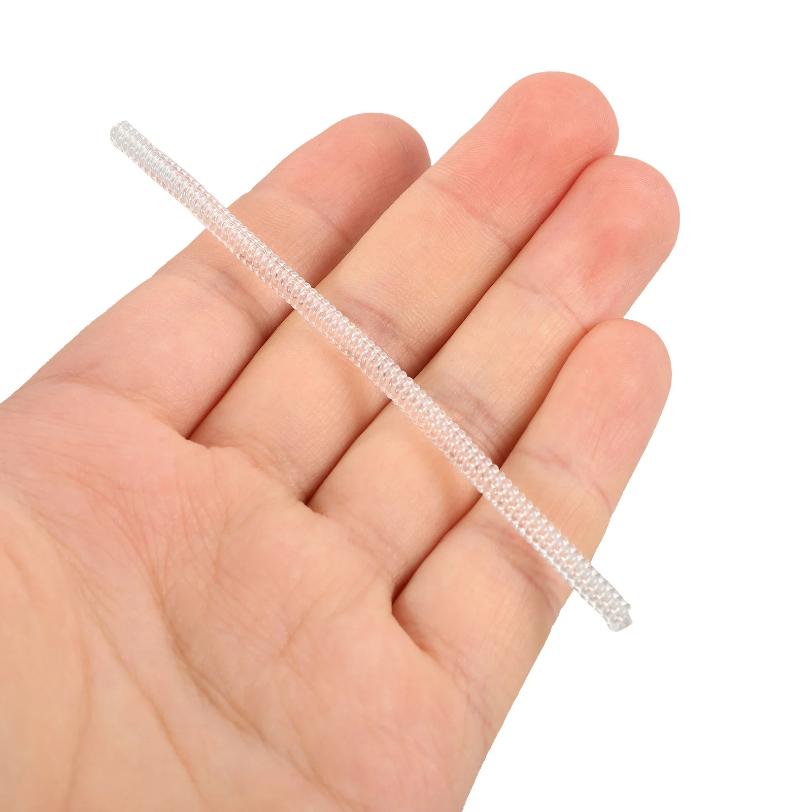 

5Pcs Non-Slip Glasses Arm Cushions Transparent Line Soft Comfortable Material Prevent Slipping Off during to Clean