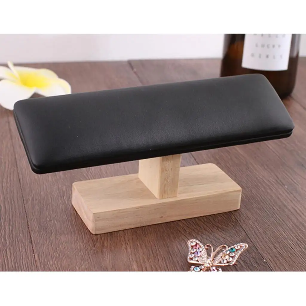 

1pc Velvet/PU Leather Bracelet Necklace Watch Show Display Stand Holder