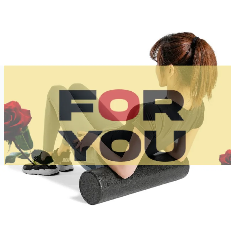 【OD】High Density EVA Foam Roller For Deep Tissue Massage Muscle Recovery Yoga Fitness Physical Therapy Equipment