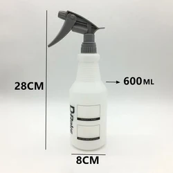 1PC 600ML Empty Container Portable Acid And Alkali Resistant Nozzle Spray Bottle Refillable Atomizer Gardening Supplies