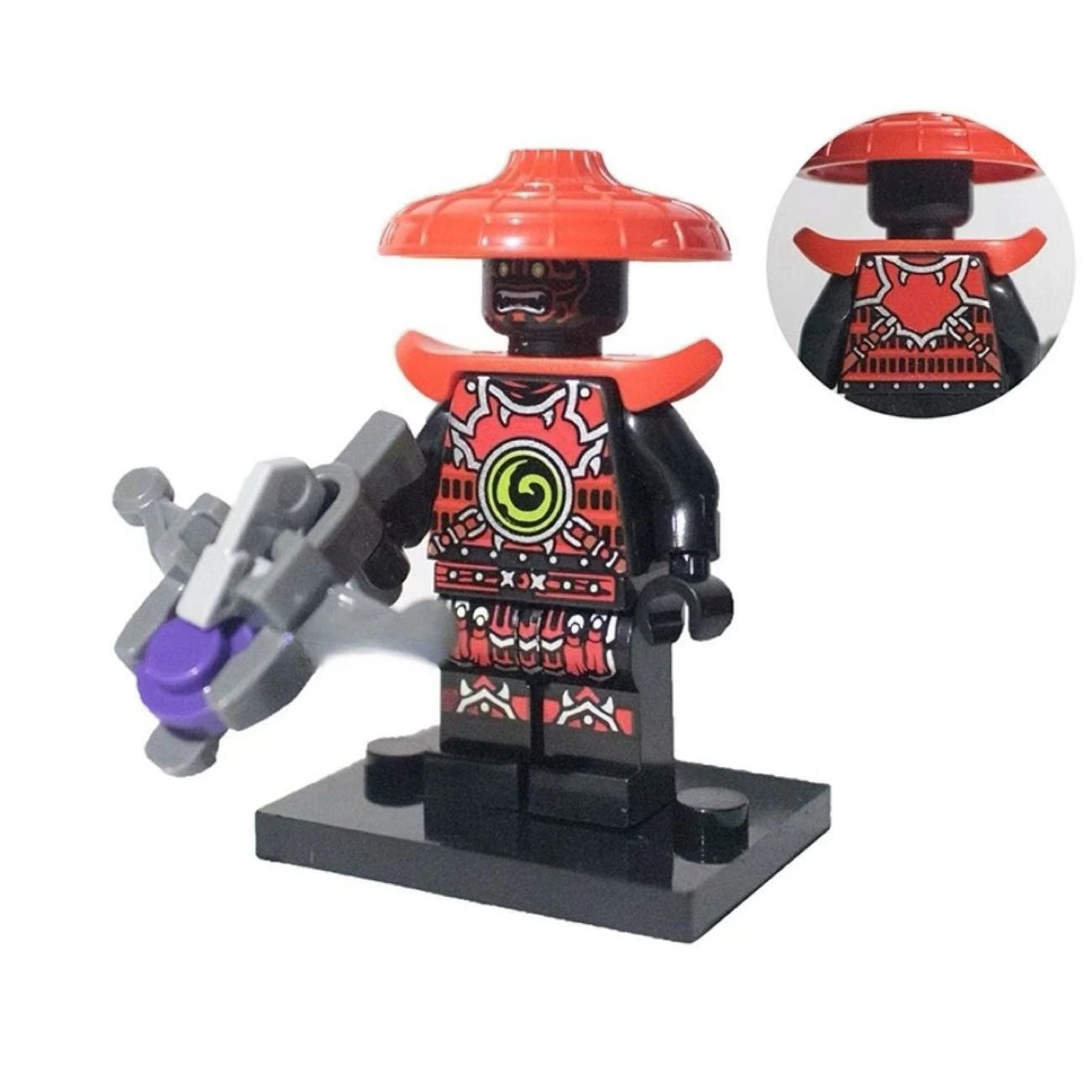 Animation series intelligence assembled building block toy reptile children's educational doll boy and girl toy doll anime doll