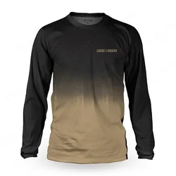 Camiseta holgada de manga larga para Motocross, chándal DH todoterreno para bicicleta de montaña, Enduro, secado rápido y transpirable, 2023