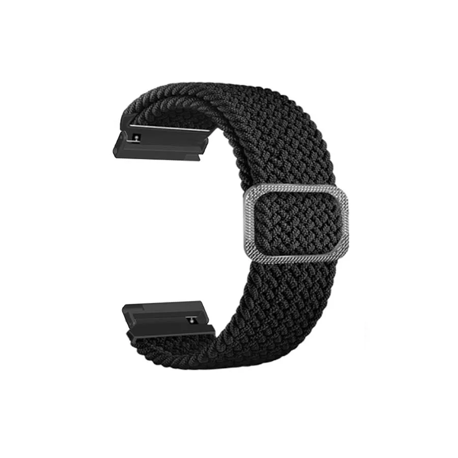 Braided Solo Loop Watch Band For Ticwatch Pro 5 Strap Sports Nylon Bracelet For Ticwatch Pro 5 Wristband Replacement Correa