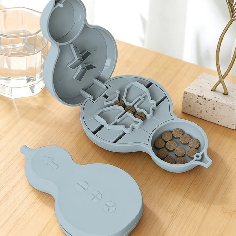 1/2 1/3 1/4 Pill Cutter Box Dust-proof Precise Cutting Pill Divider Case Sealed Waterproof Cut Tablet Dispenser Home Travel Use