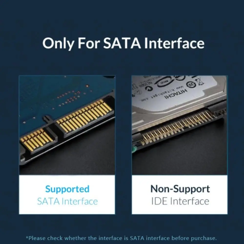 New USB 3.0 Hard Drive Enclosure 2.5 Inch Portable SATA Enclosure Tool-Free Hard Disk Drive Enclosure