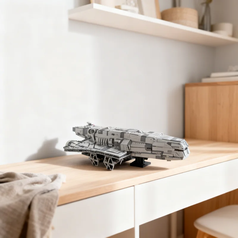 

4467pcs MOC Imperial Gozanti Class Cruiser With Star Battle UCS Model Building Blocks Creative DIY Gift Display Decor Assemble