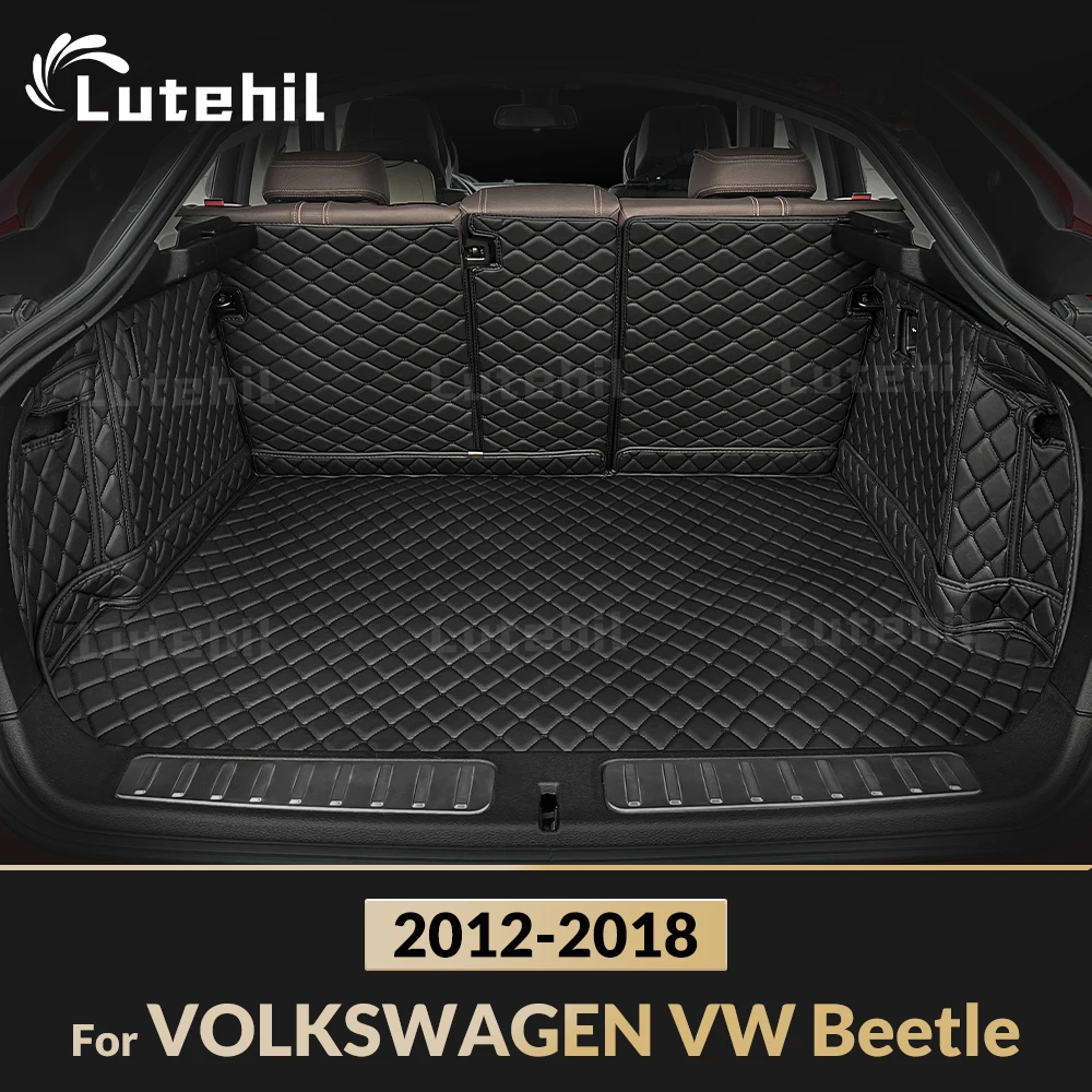 

Для VOLKSWAGEN VW Beetle 2012-2018 17 16 15 14 13, автоматический коврик для багажника с полным покрытием, аксессуары для интерьера