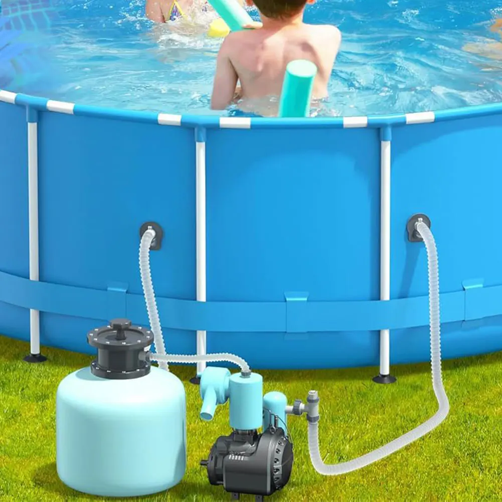 

2Pcs Above Ground Swimming Pool Hose Support Holder Above Ground Swimming Pool Pipe Support Brackets Compatible with Intex Pools