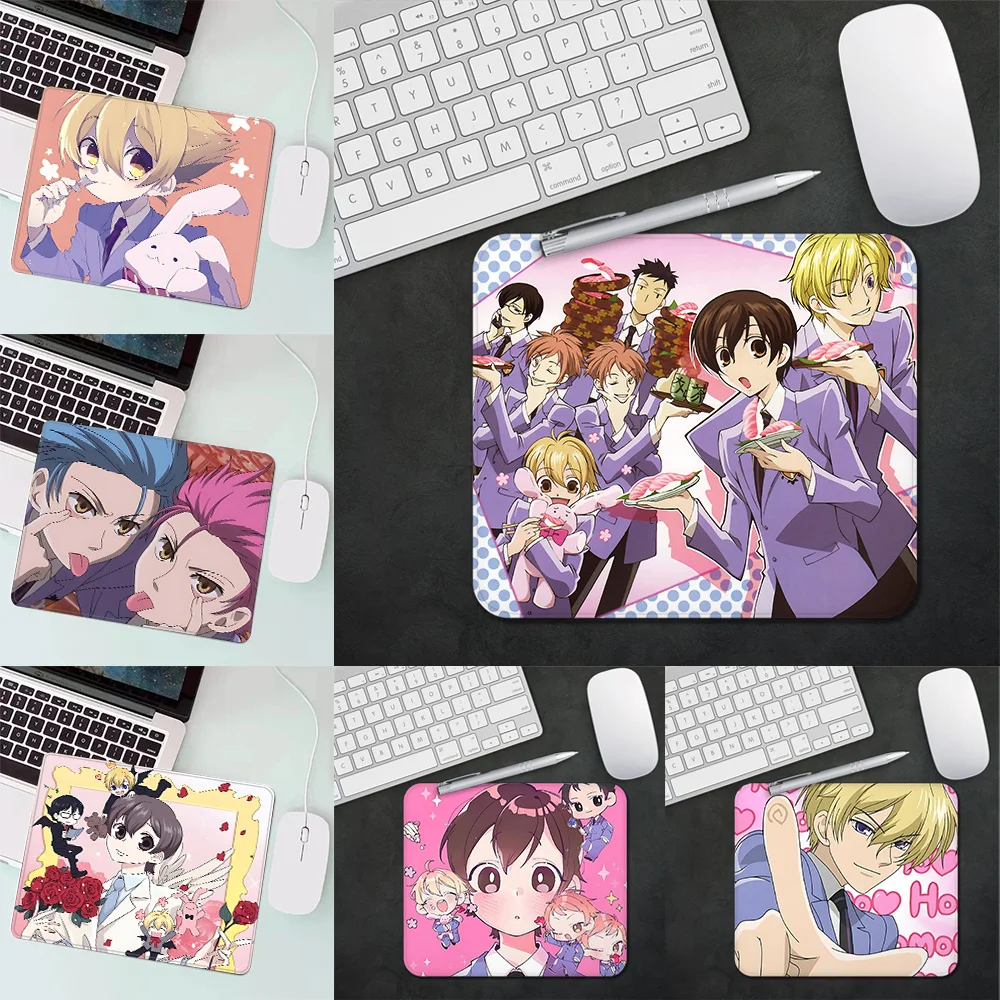 Ouran High School Host Clubs Gaming Mouse Pad, XS Pequeno Mousepad para PC Gamer, Decoração Desktop, Office Mouse Mat, Deskmat Rug