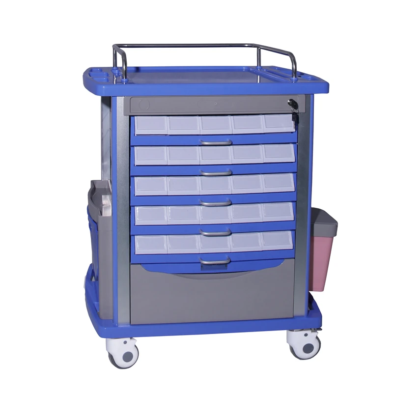 BT-MY002  hospital and clinic medical carts usage medicine trolley cart trolley medical medicine drug emergency trolley