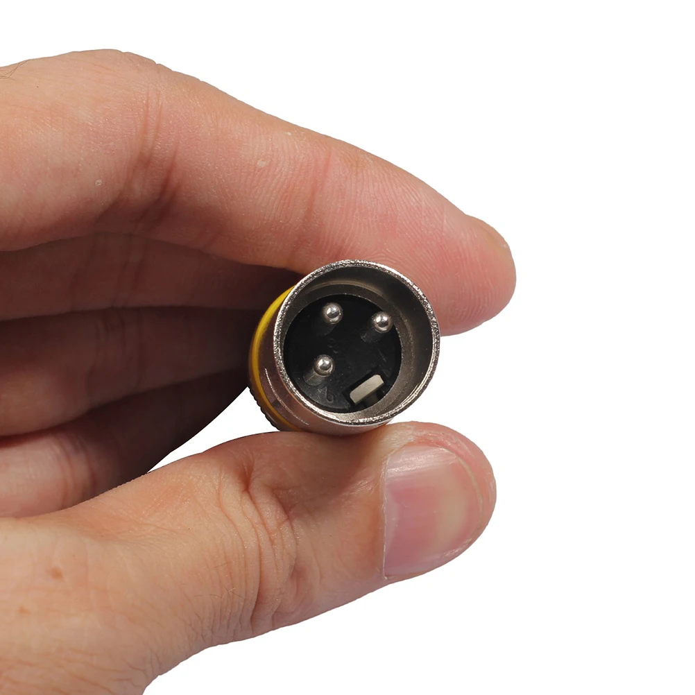 

3 Pcs Mic Kanon Male and Female Audio Extension Cable Speaker XLR to Dual Microphone