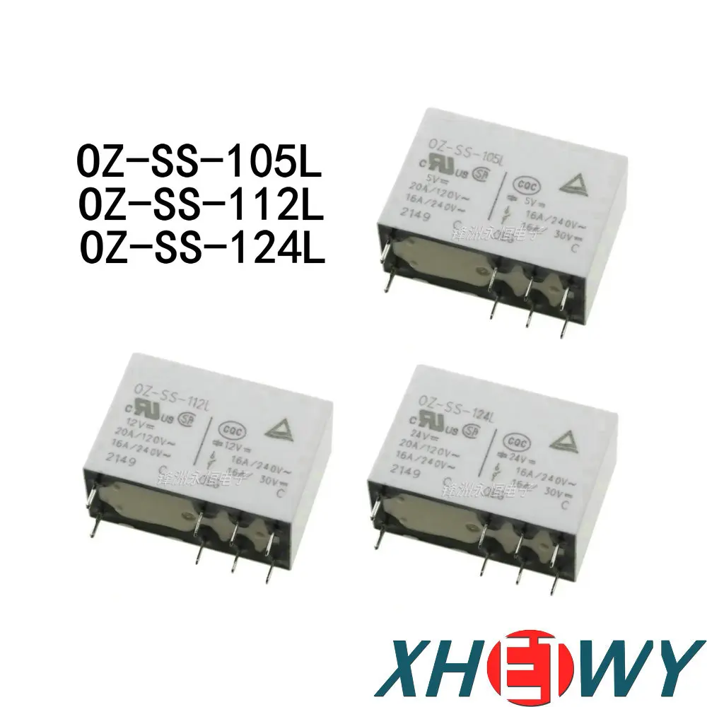 

OZ-SS-105L OZ-SS-112L OZ-SS-124L relay 16A 250V original brand new