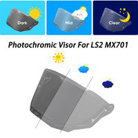 For LS2 MX701 EXPLORER Helmet Photochromic Visor Lens Shield