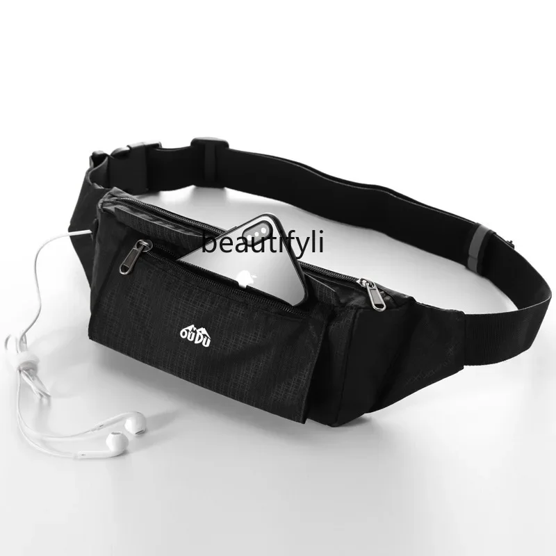 Outdoor multi-functional fanny pack, sports running mobile phone belt, close-fitting waterproof fitness marathon equipment