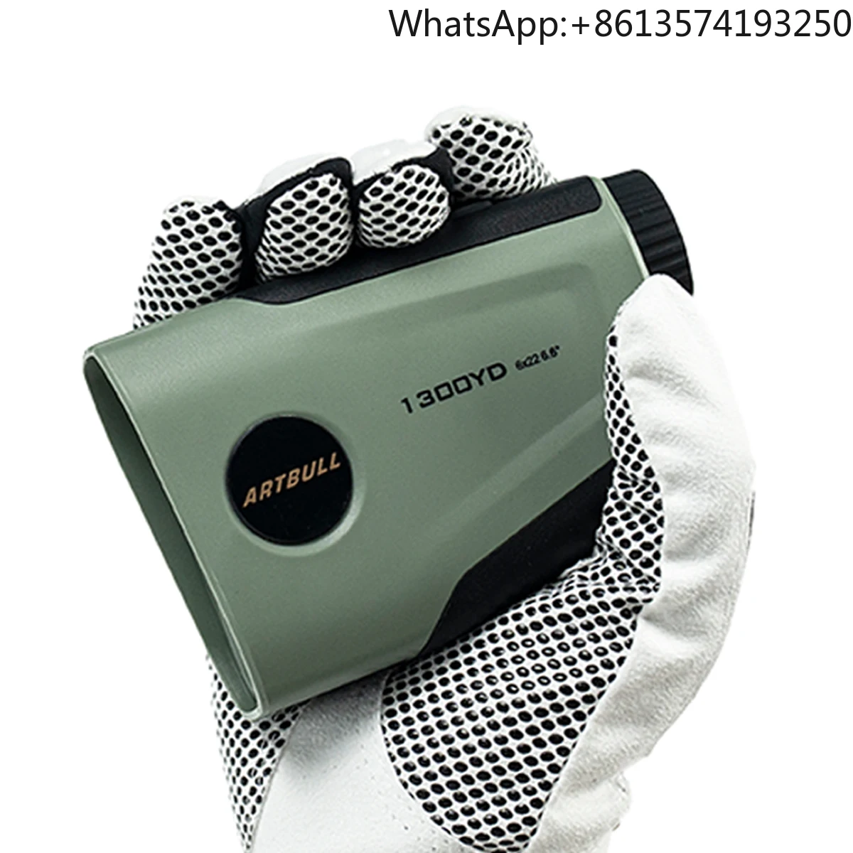 

1300Yard Laser Golf Rangefinder Hunting USB Type-C Rechargeable Telescope With Flag-Lock Vibration Distance Meter