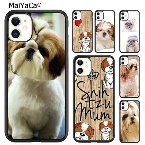 MaiYaCa Shih Tzu Shitzu Dog Puppy Phone Case For iPhone 17 Air 16 pro max 15 14 plus 11 12 13 Shell Cover coque