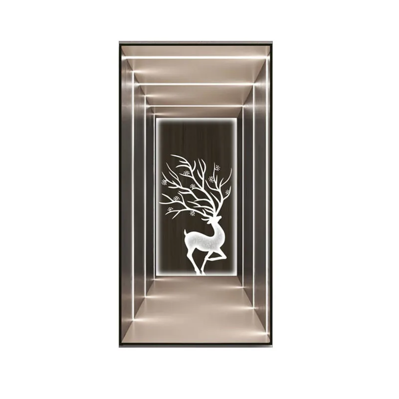 

Entry, entrance painting, modern, high-end, light luxury, extension, space, corridor, end