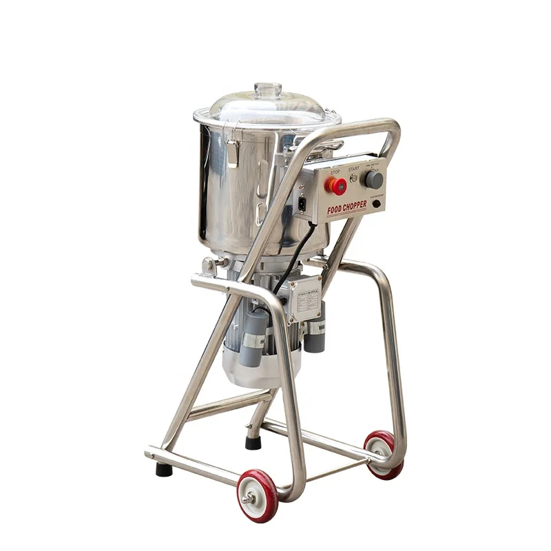 Stainless steel electric multi-function vegetable pulp processor for cutting pulp and shredding