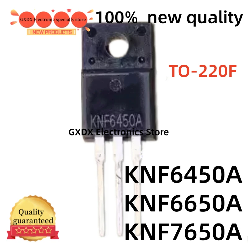 10-20piezas/lote 100% nuevo  KNF6450A KNF6450 TO220F KNF6650A KNF6650 KNF7650A KNF7650 TO-220F