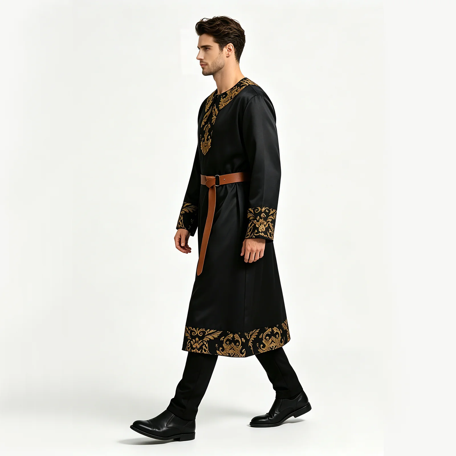 Men's Medieval Renaissance Tun - Vintage Fashion Jacket ulasan dan harga