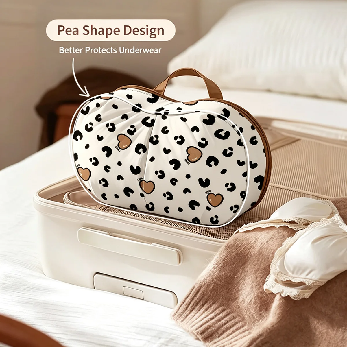 New Underwear Storage Bag Travel Close-fitting Clothing Storage Bag Bra Underwear Socks Finishing Bag Portable and Ultra-light view 4