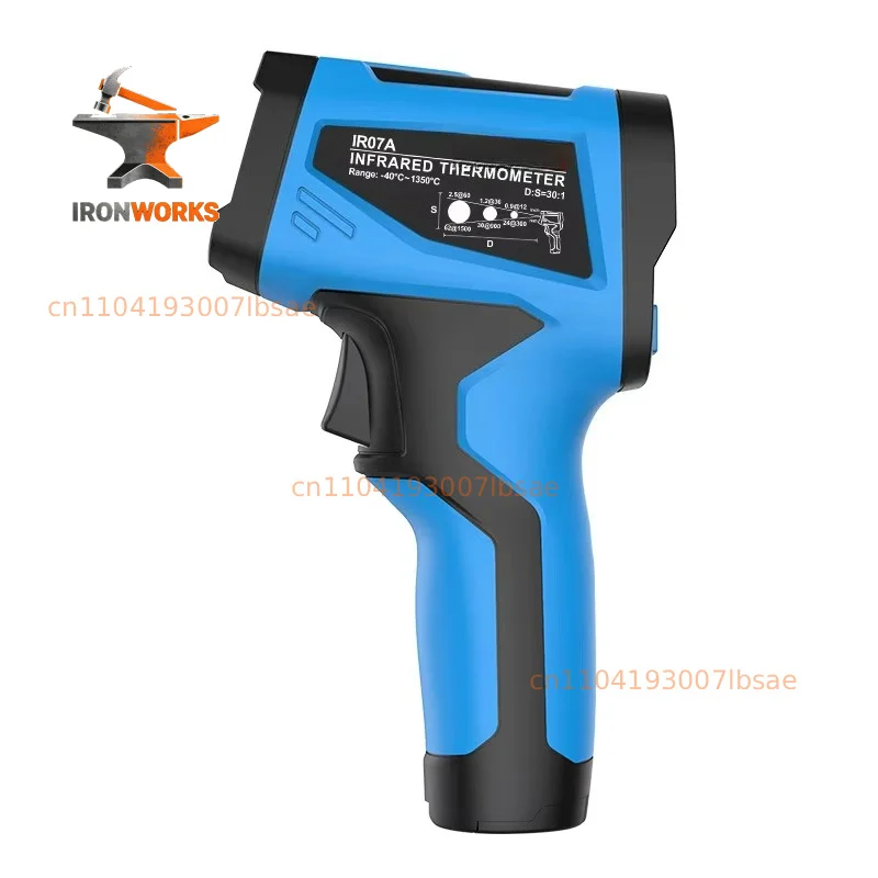 IR07A -40~1350C Digital Industrial Infrared Thermometer Gun Temperature Measurement Hygrometer Digital Thermometer Pyrometer