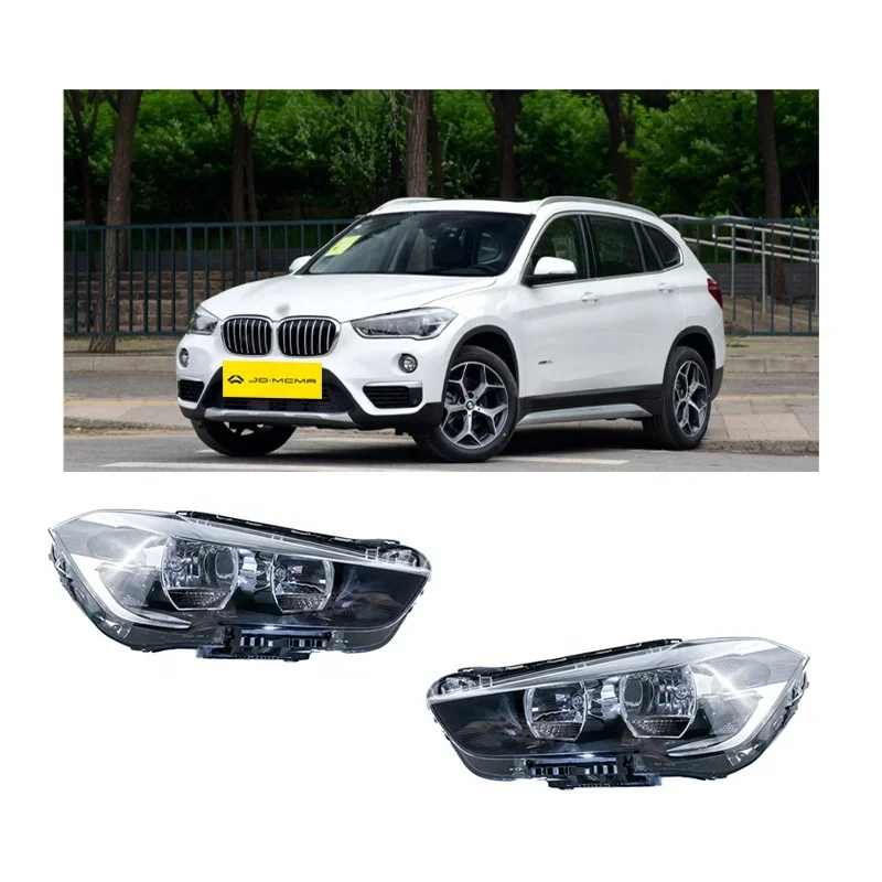 

JDMCMA Готовые к отправке фары для bmws X1 2016-2019 F49 галогенные фары в сборе 63117403907 63117403908