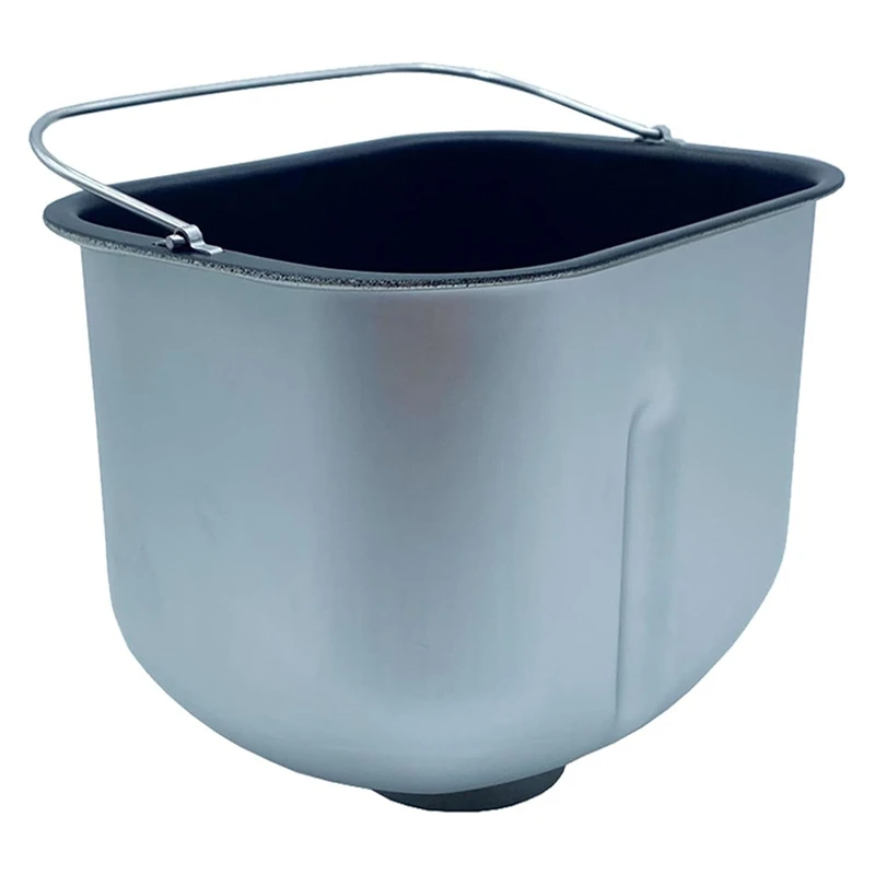 

Bread Baking Pan Non-Stick Mixing Bread Bucket, Metal Bread Barrel Liner,Reusable Baking Barrel For Mixing Flour Dough