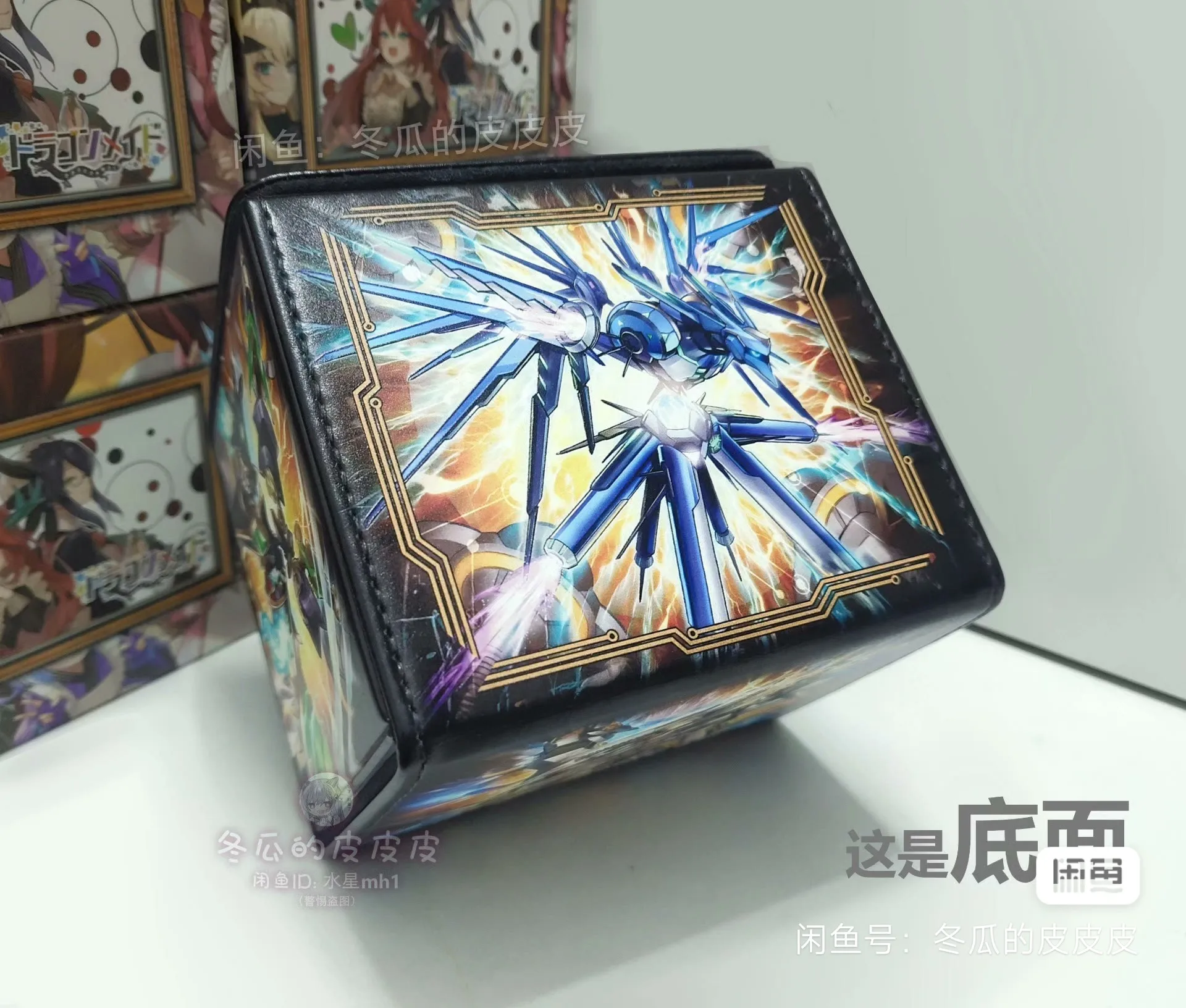 Yugioh Ryzeal Detonator Deck Box Yu-Gi-Oh! TCG OCG PTCG Trading Cards Pu  Leather Storage Box 100+ - AliExpress 26