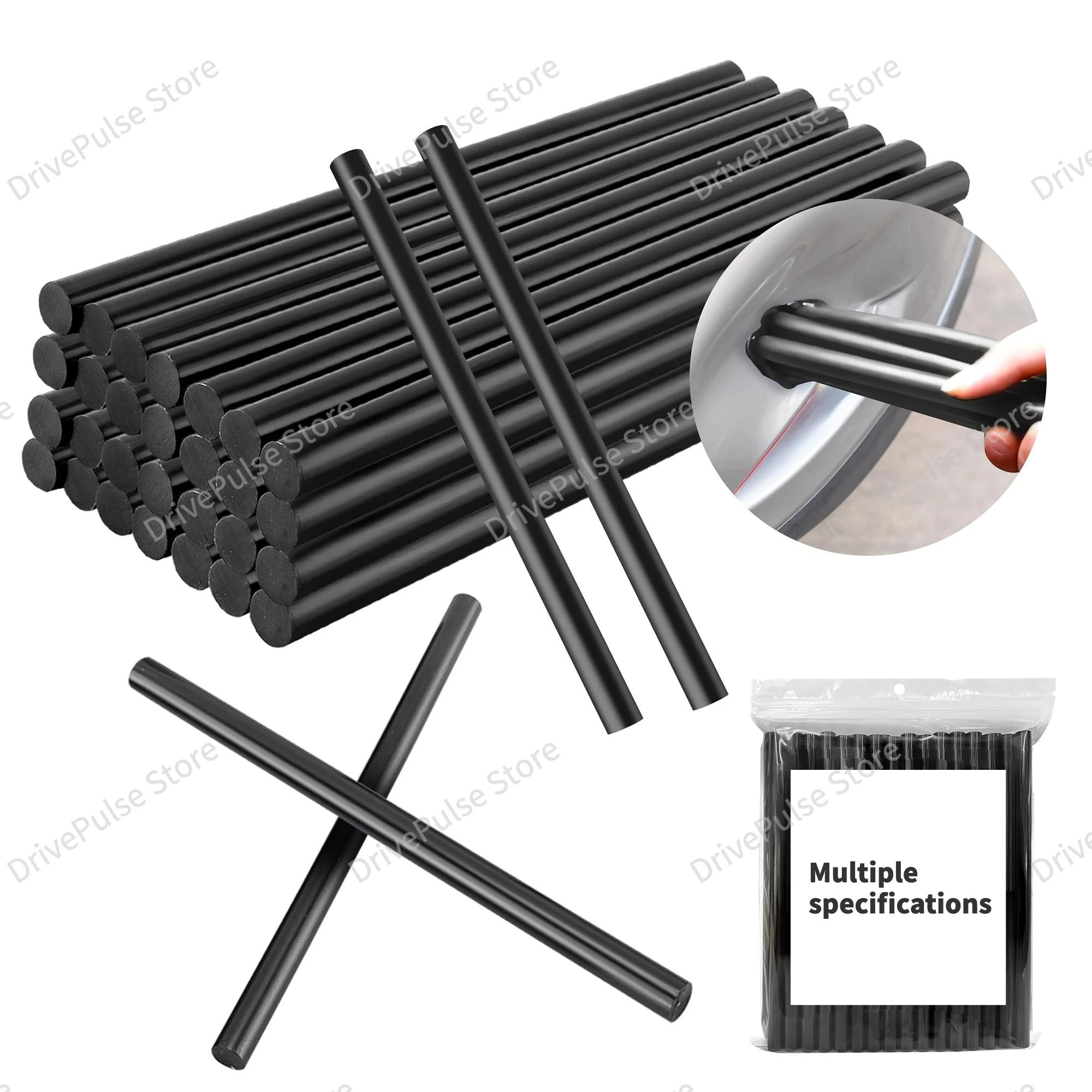 

Professional Paintless Dent Repair Kit - Hot Melt Glue Sticks for Auto Body Hail Damage Fix, Heavy-Duty Adhesion Tools