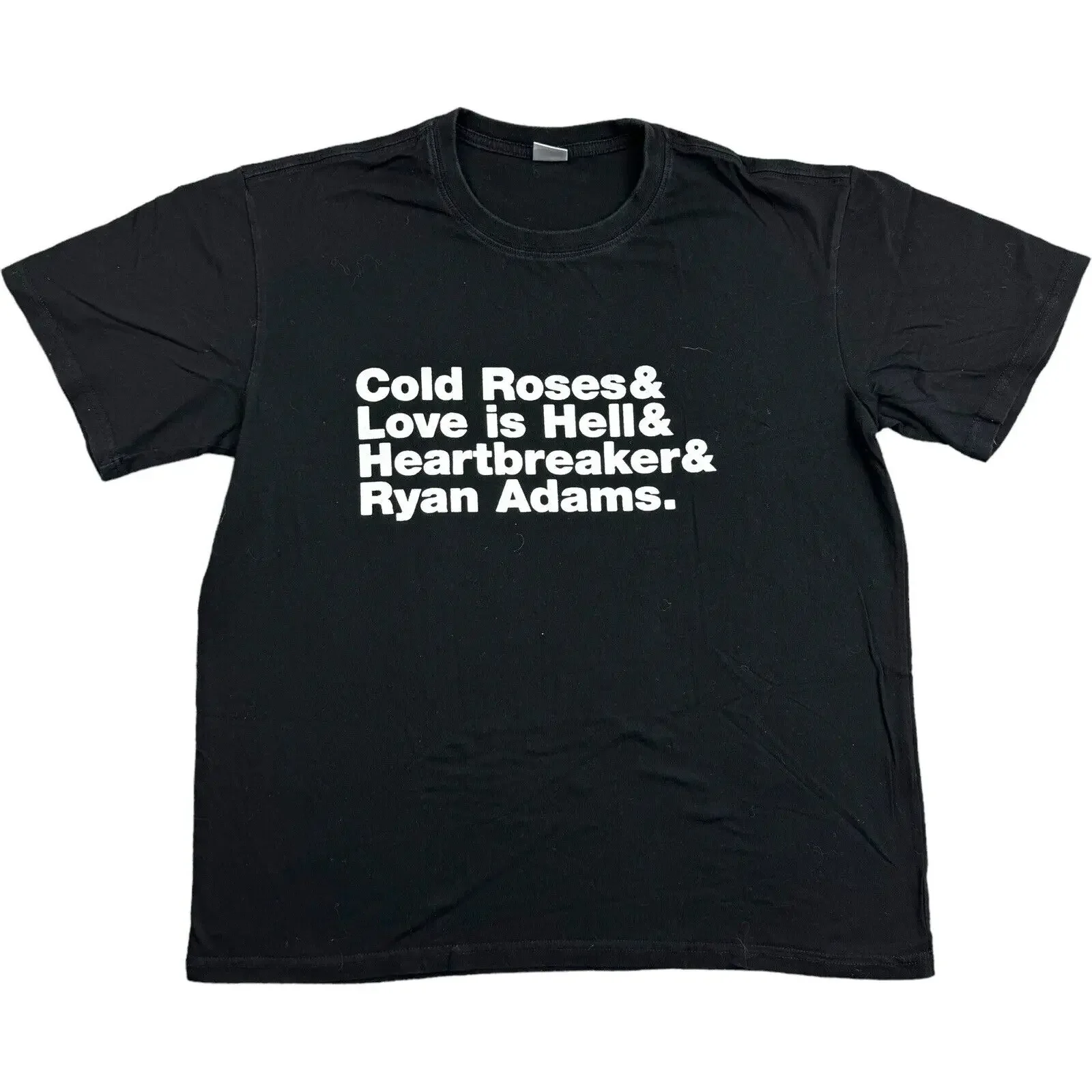 Ryan Adams t Shirt Medium Black Band Solo Artist T Shirt Singer Tee M