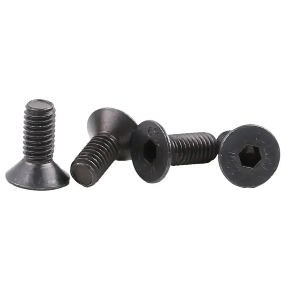 Sturdy MTB Bike Lock Shoe Cleat Bolts 8 Piece Screw Set for Shimano Iron Leopard and Han For System Lock Shoes