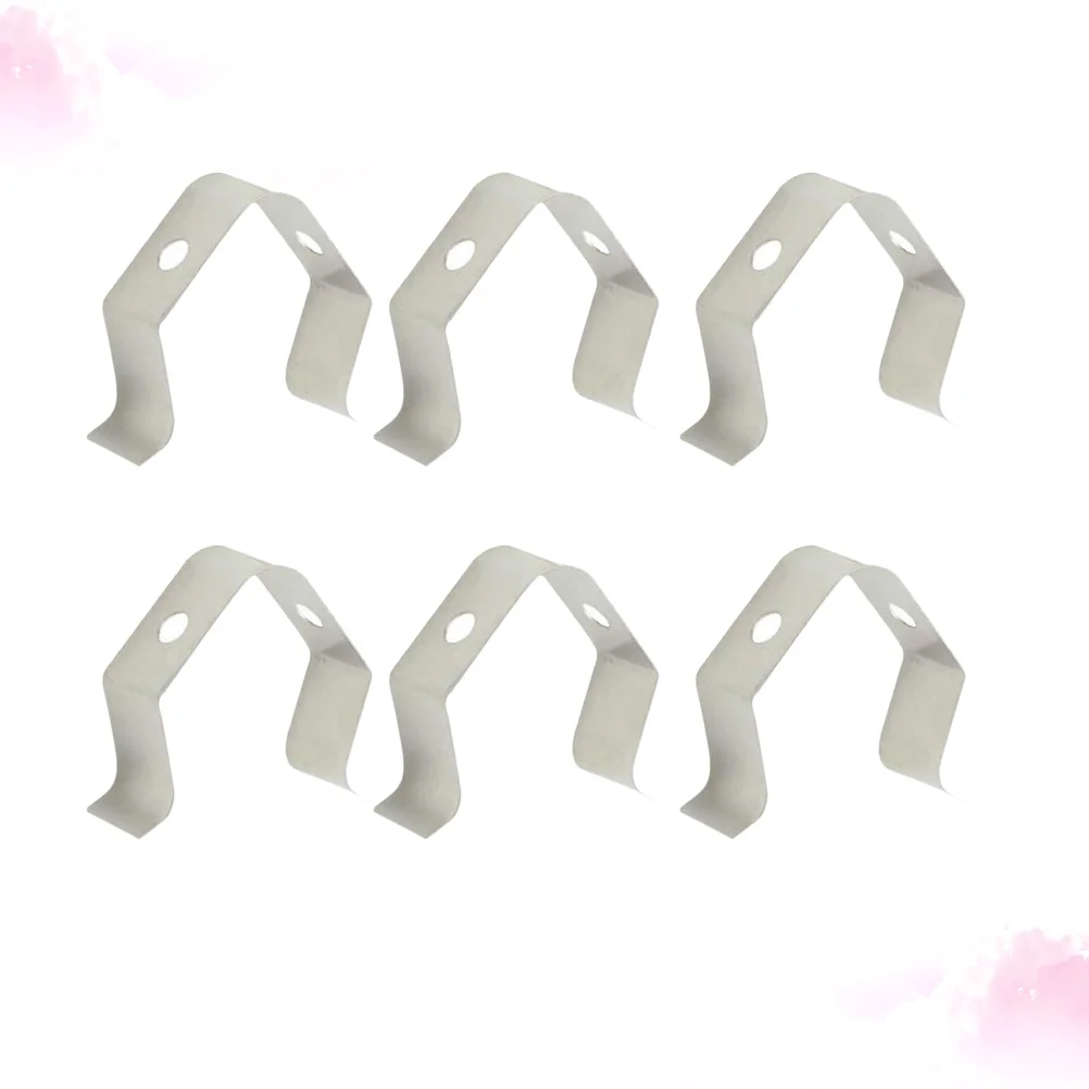 

6Pcs Stainless Steel Bbq Thermometer Probe Clips Holder for Meat Grill Oven Smoker Accurate Temperature Meat Grill Thermometer