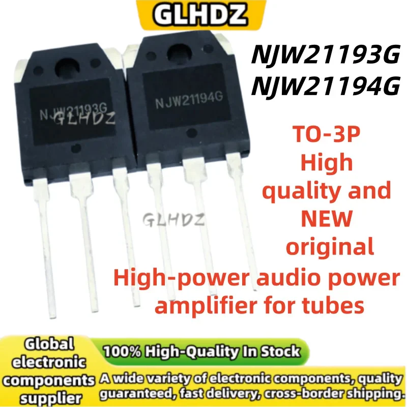 Original 5-10PCS/10PAIRS NJW21193G NJW21194G High-power audio power amplifier for tubes TO--3P