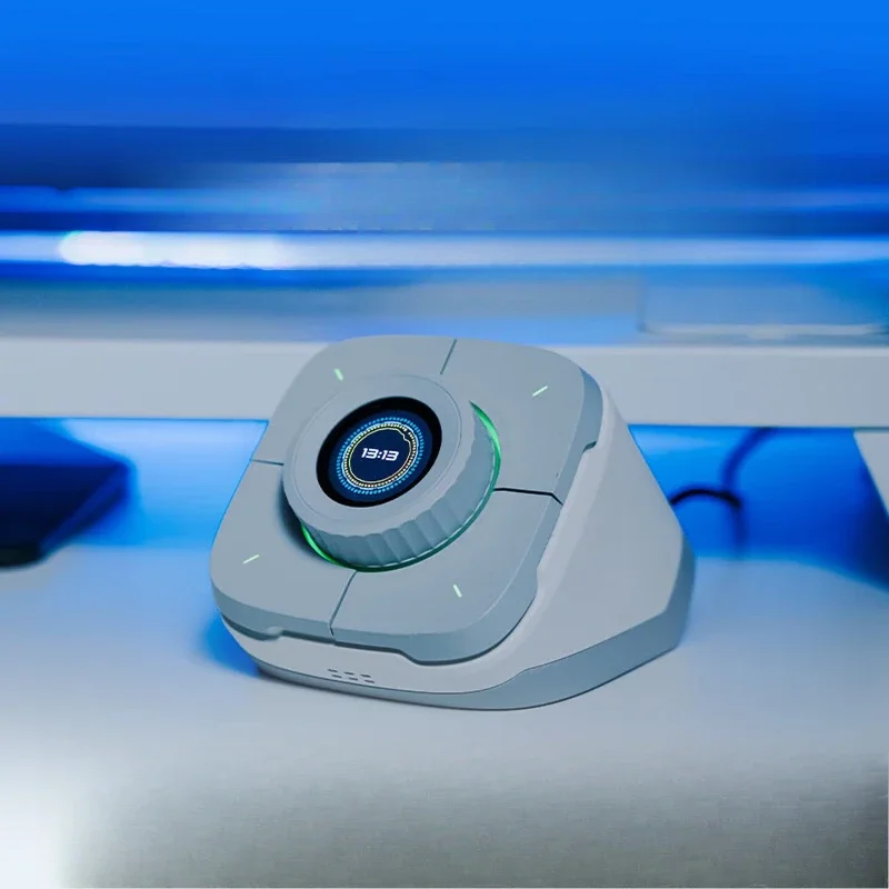 computer desktop controller one-click power button external peripherals keypad volume knob e-sports room table desktop gift