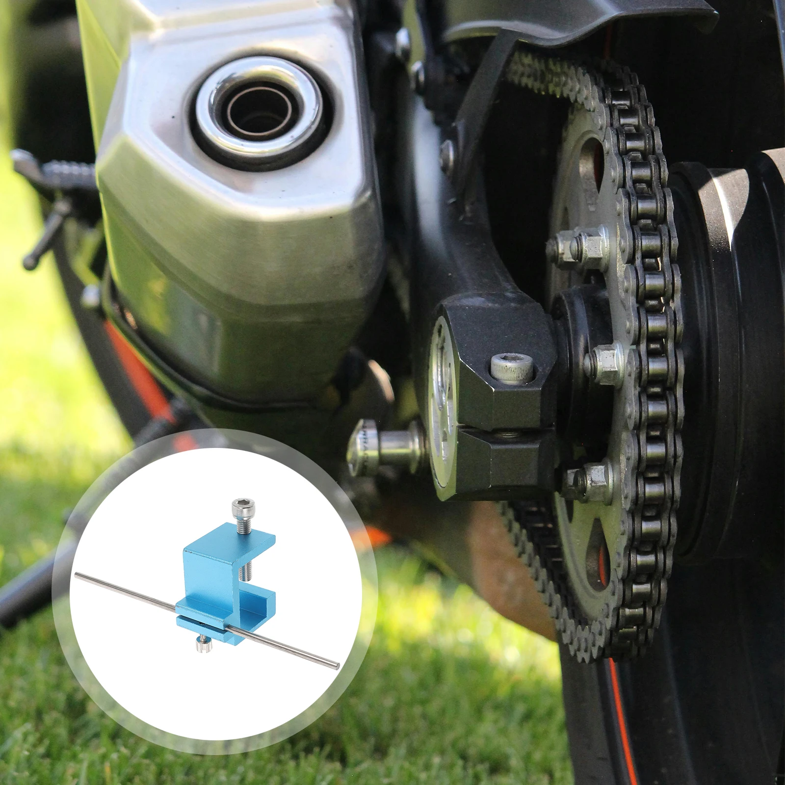 

Durable Metal Chain Alignment Tool For Motorcycle Atv Sprocket Tensioner Axle Maintenance Repair Suitable Dirt Bike Wheel