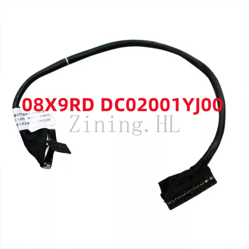 For Latitude 5450 E5450 ZAM70 battery cable connector ribbon 08X9RD DC02001YJ00