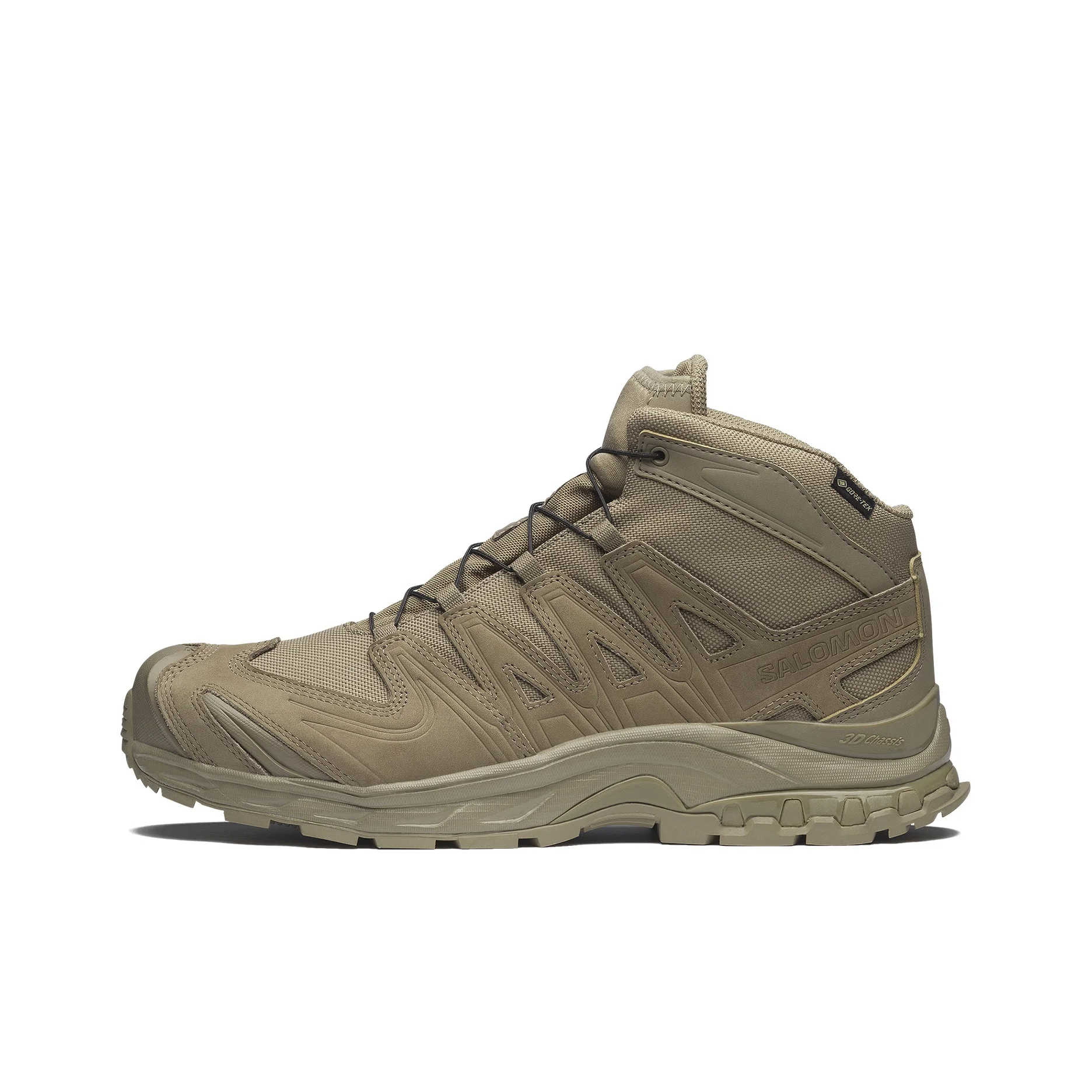 

SALOMON XA Abrasion Resistant And Waterproof Coverage Mid top Hiking Shoes Unisex Clay Brown 478465