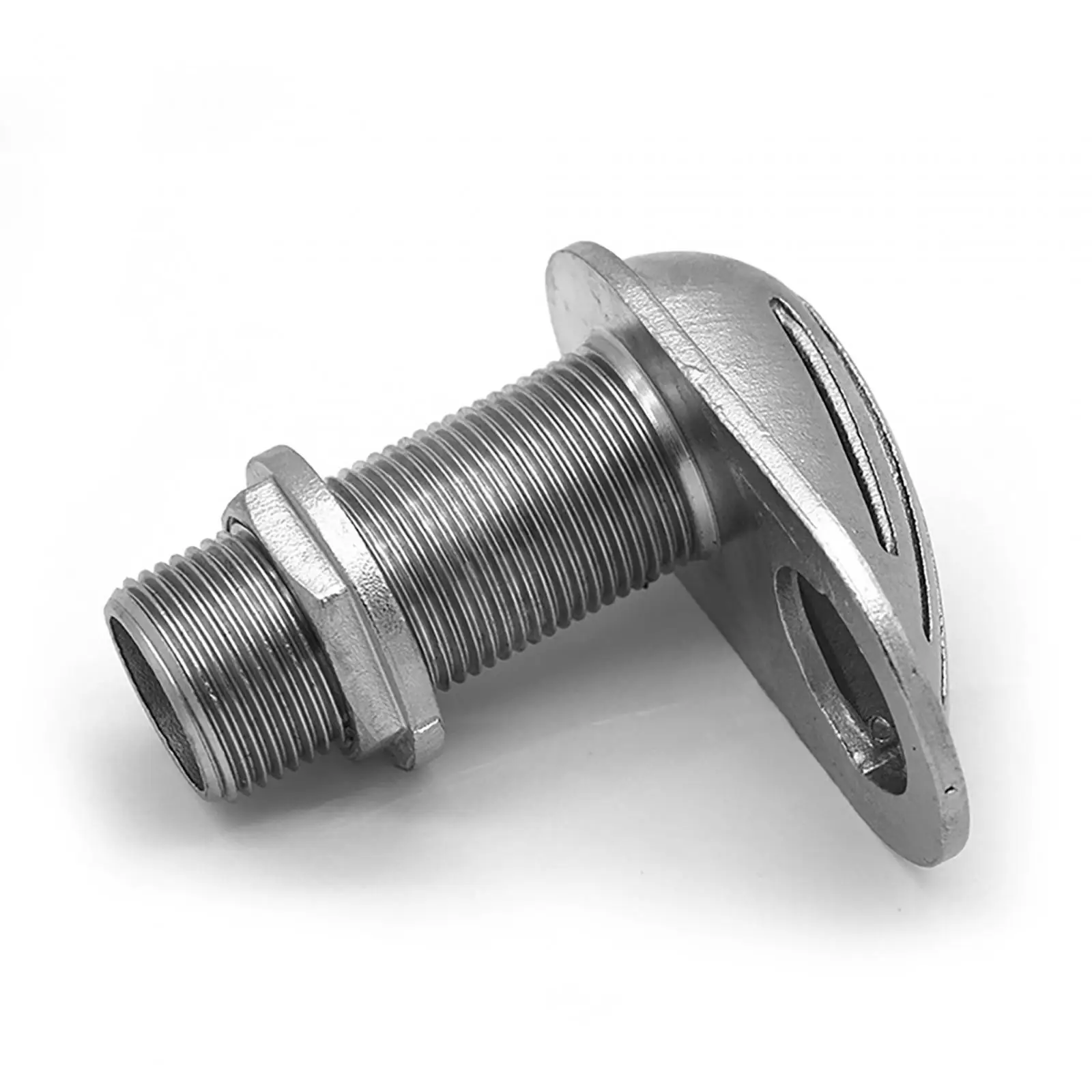

Durable Stainless Steel Boat Intake Strainer Thru Hull Inlet Sea Water Filter Silver Accessory for Marine Yacht Engines