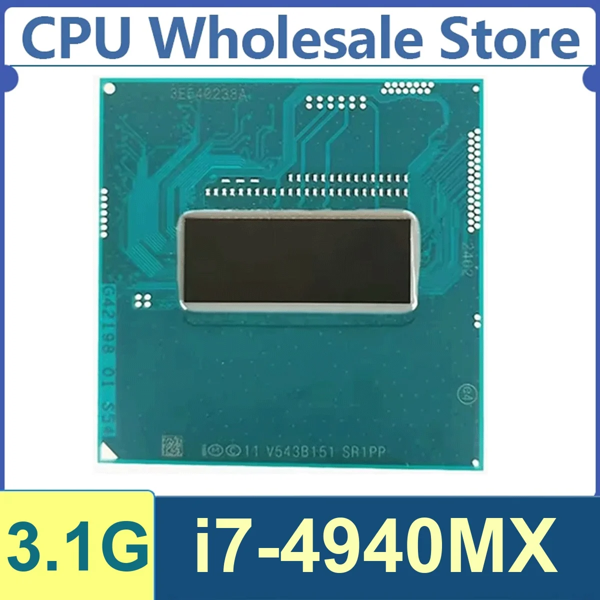 Core i7-4940MX 4 núcleos 8 hilos 3,1 GHz 57 W 8 MB de caché 22 nm FCPGA946 SR1PP DDR3L 1333/1600 MHz Haswell HD Graphics 4600