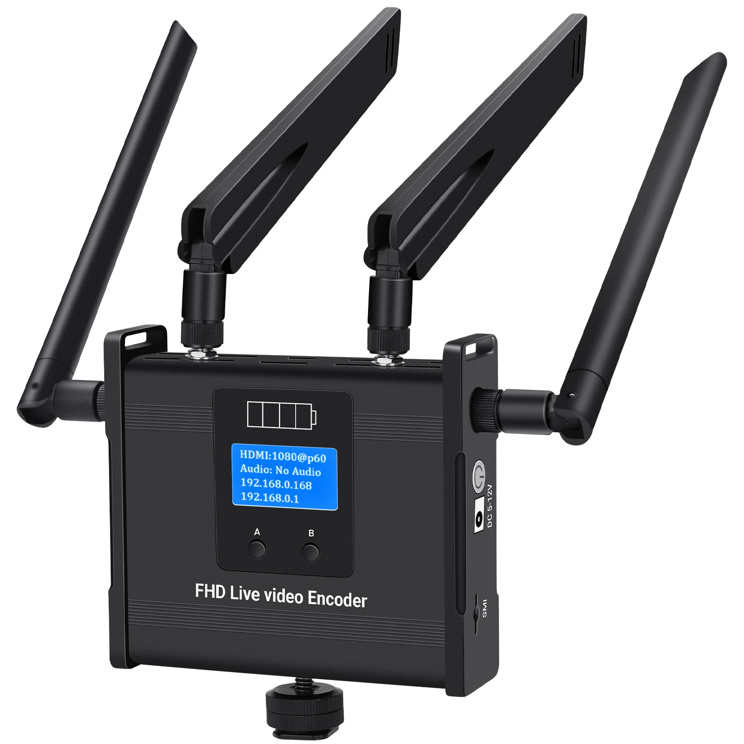 4G LTE 1080P 1080i HDMI-IP 라이브 비디오 인코더, H.264 H.265 HDMI 스트리밍 인코더, HTTP RTMP UDP SRT RTMPS HLS RTSP 와이파이