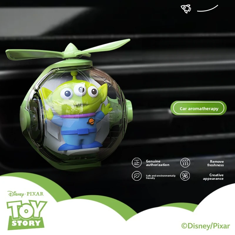 مجموعة معطر هواء السيارة ديزني ستيتش بيكسار - 5 أنماط (لوتسو بير، ستيتش، مايك، ويني ذا بوه، باز لايت يير) لتنفيس السيارات