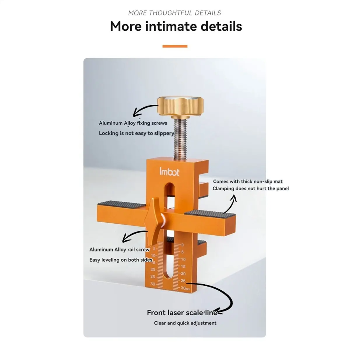DTDT hot- Cabinet Door Positioning Jig Cabinet Closet Door Quick Install Fixed Fixture Woodworking DIY Adjustable Mounting Clamp