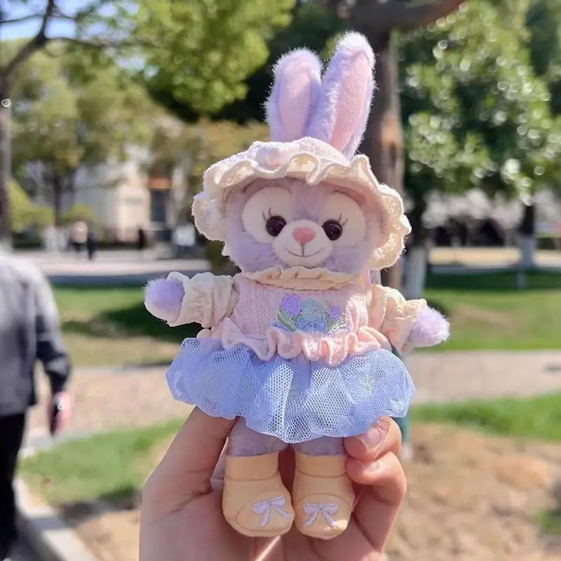 Disney Duff Stellalou Kasuga Koki Ann Cake Cartoon Plush Doll Pendant Keychain Bag Accessories Girls Gift