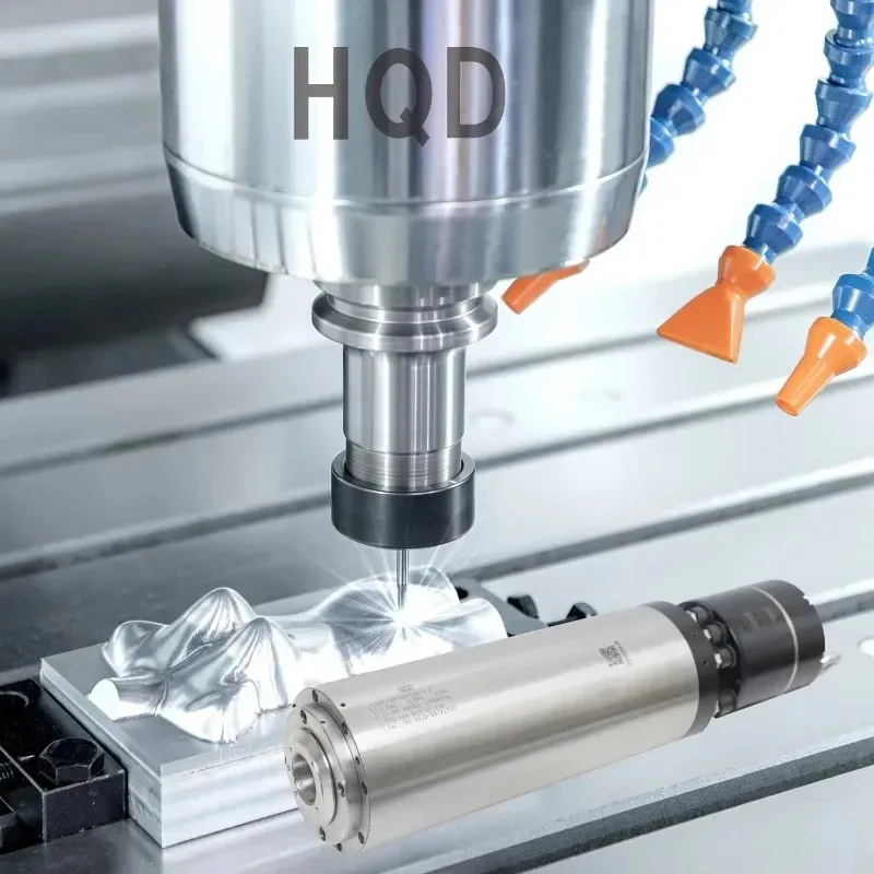 

HQD GDL110-30-18Z/3.2 3.2KW BT30 Water-Cooled 18000RPM Universal Cylinder ATC Spindle Motor