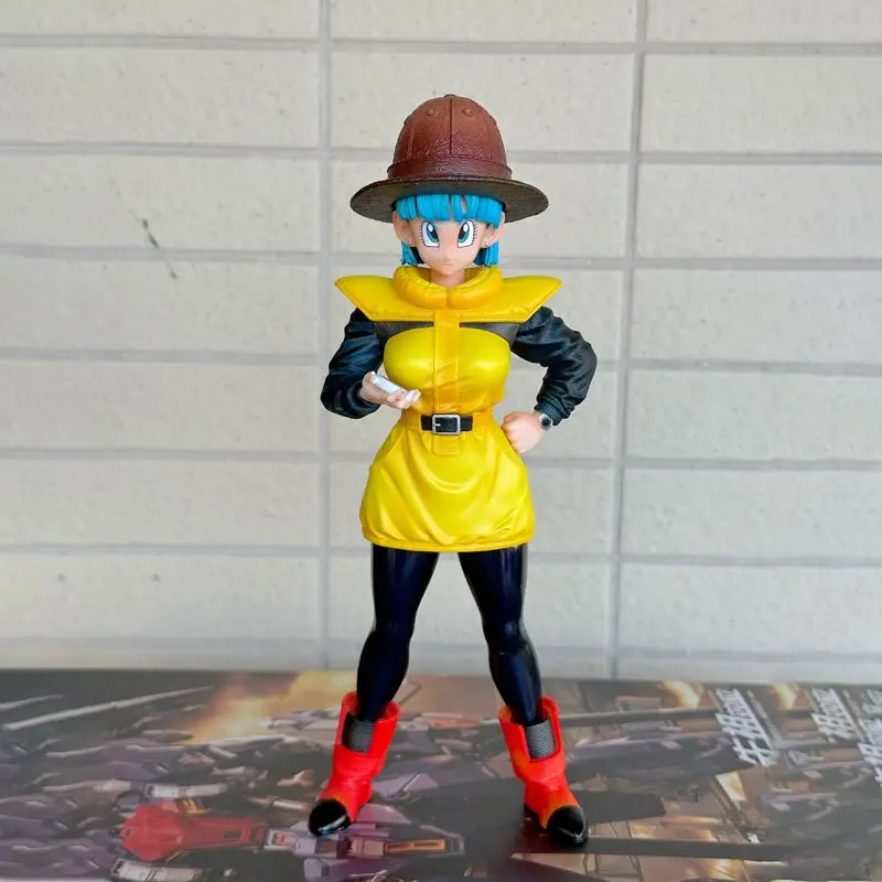 Anime Dragon Ball Z Bulma Saiyan King Vegeta Figurka Vegetaiii Płaszcz Seria Stojąca Figurka Model Statuetka Ozdoba Dziecko Prezent Świąteczny