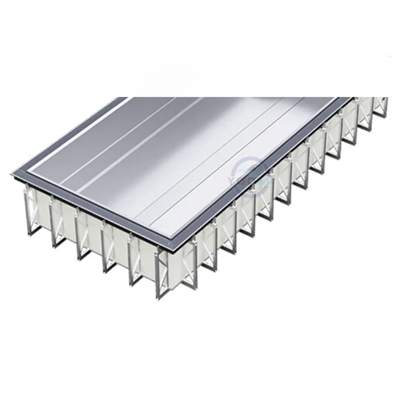 25m Large School Pools Stainless Steel Galvanized Steel Wall Fitness Swimming Pool Rectangle Liner Steel Frame Pool Supplies