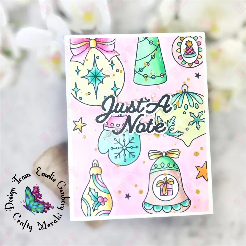 Stellar Sparkle Hot Foil plate 2023Stamps Metal Cutting Dies Hot Foil Scrapbook Paper Card Album DIY Craft Decoration Christmas view 3